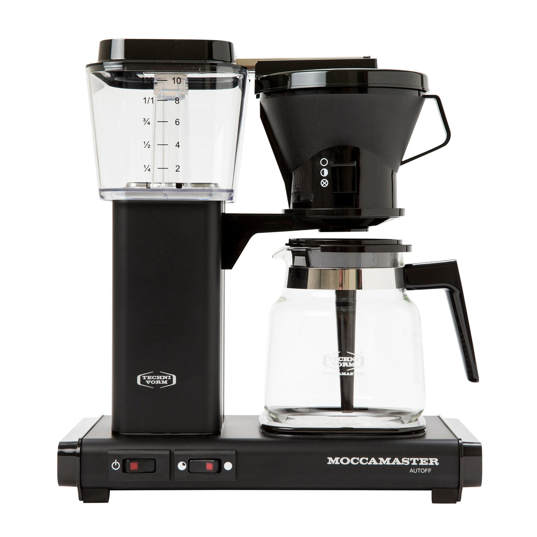 Moccamaster - Classic 1.25 Litre With Glass Carafe black