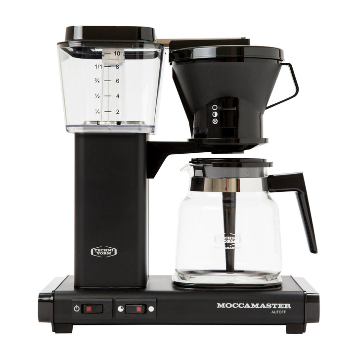 Moccamaster - Classic 1.25 Litre With Glass Carafe black