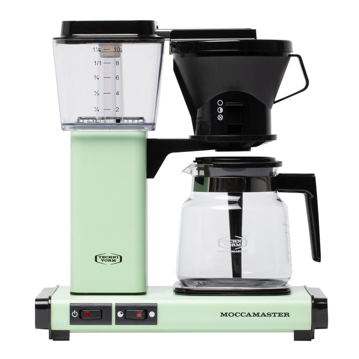 Moccamaster - Classic 1.25 Litre With Glass Carafe green