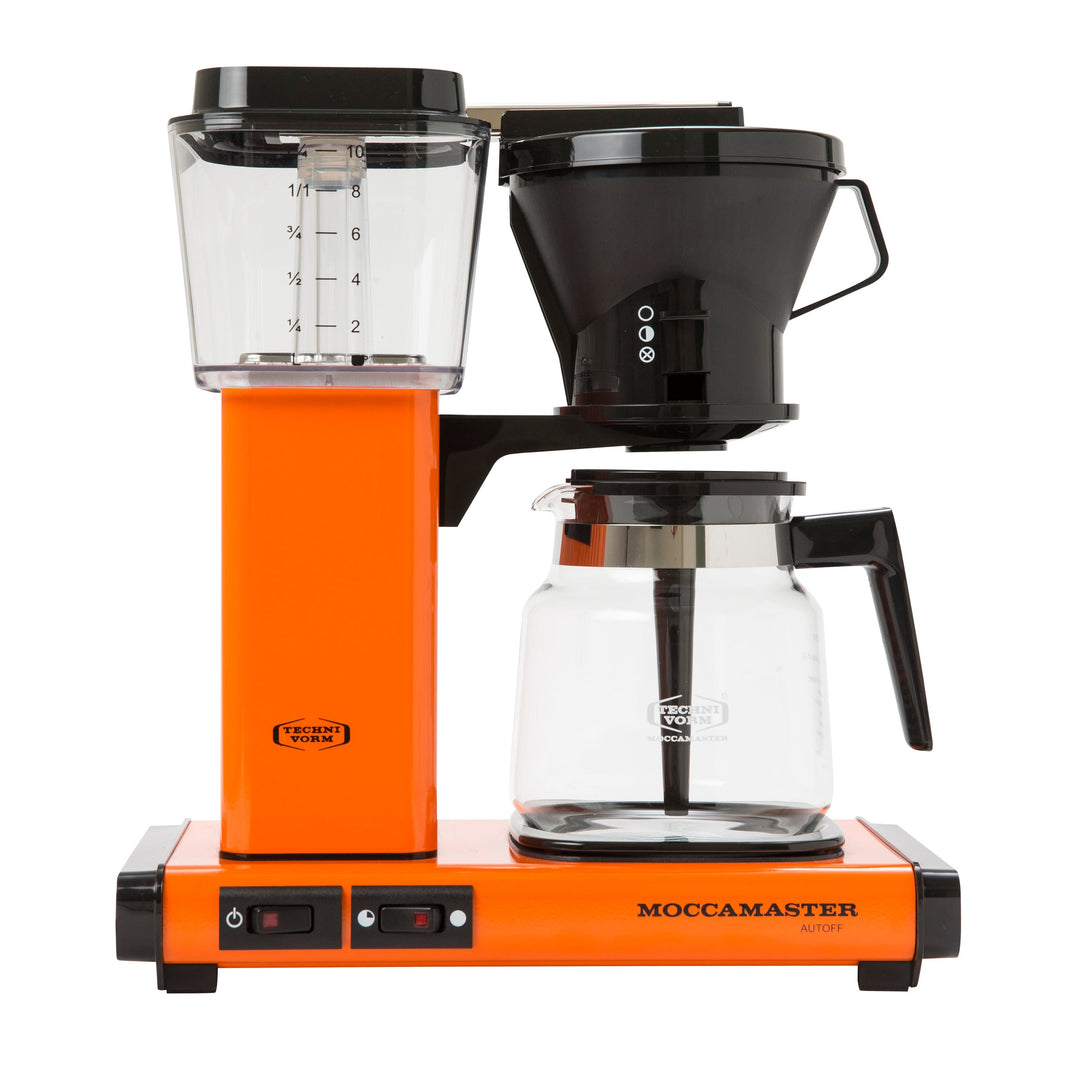 Moccamaster - Classic 1.25 Litre With Glass Carafe orange