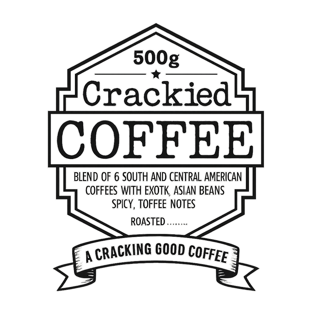 cracked coffee logo
