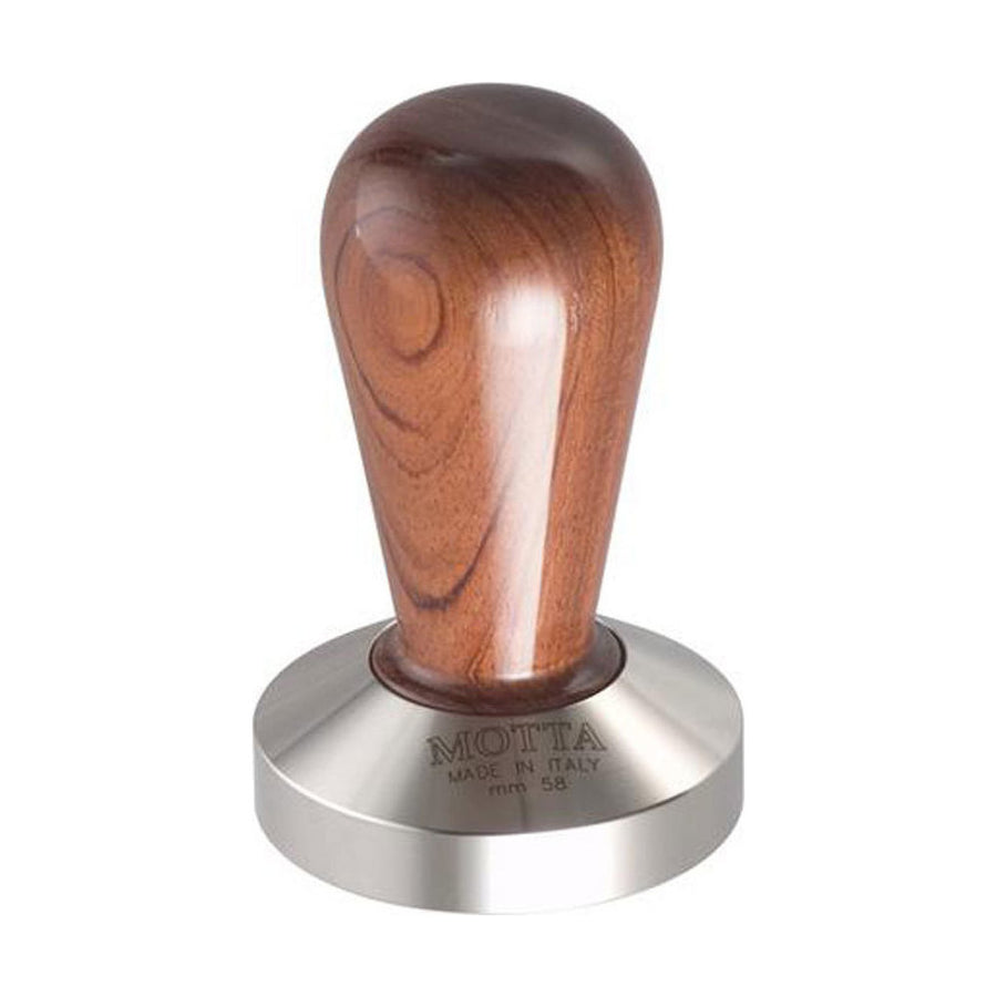 Motta Bubinga flat base wooden tamper
