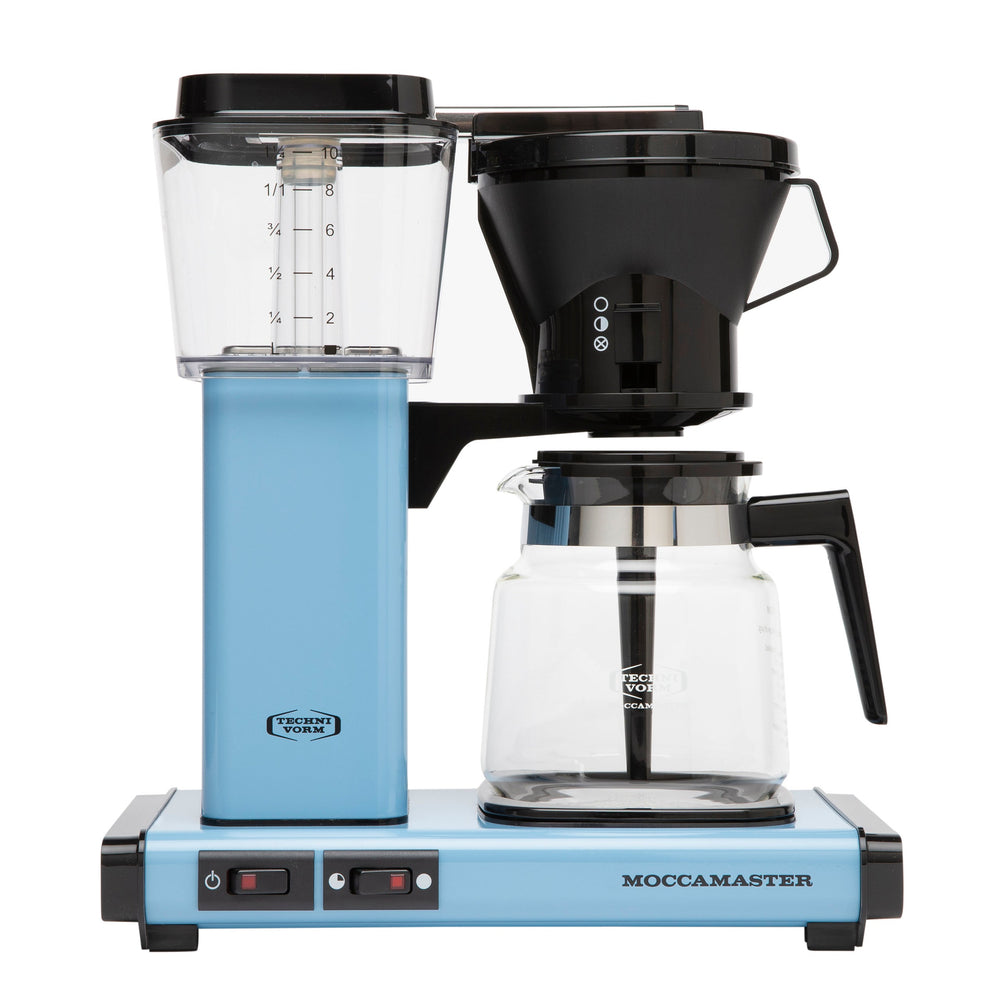 Moccamaster - Classic 1.25 Litre With Glass Carafe blue