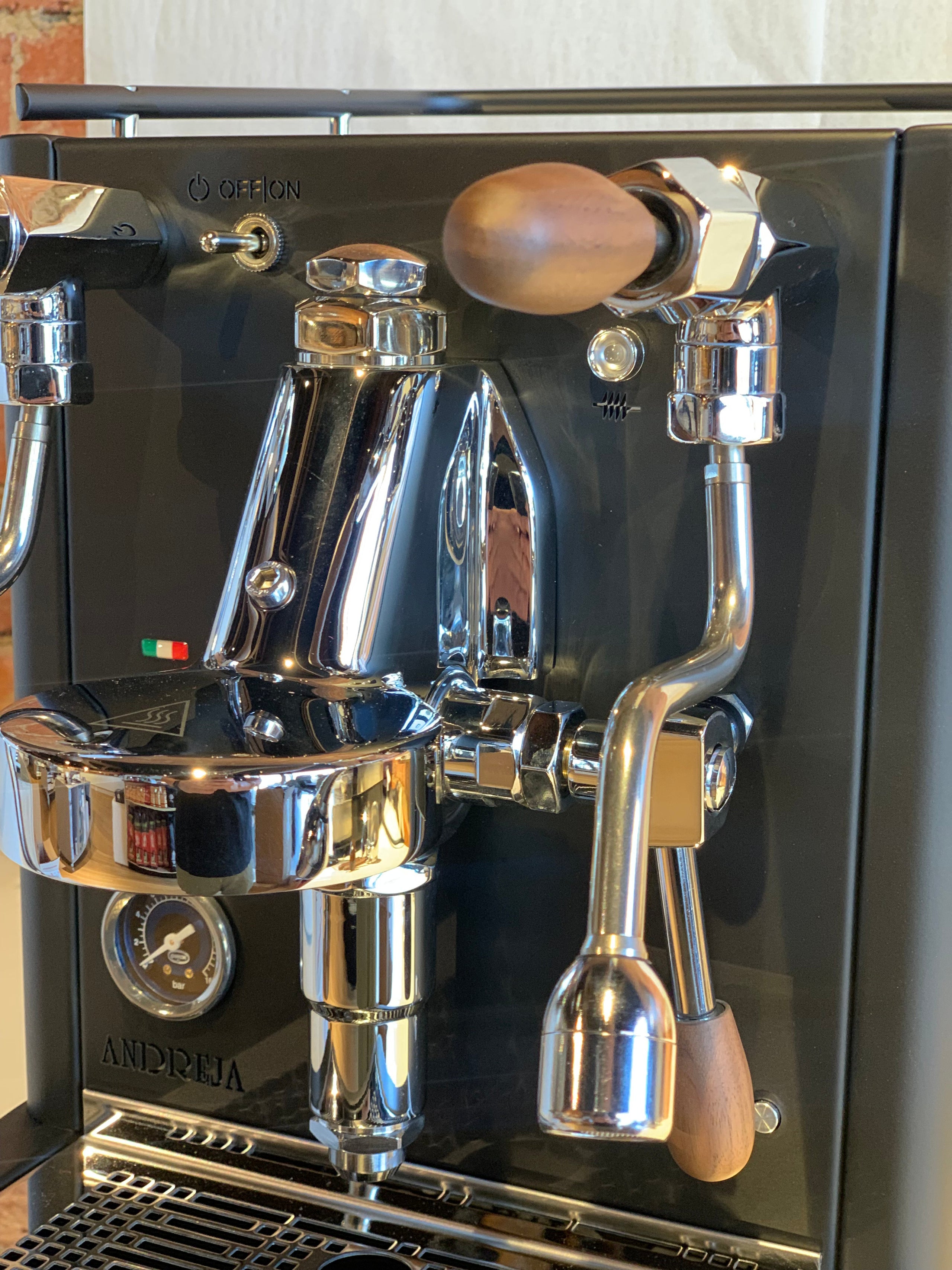 Quick Mill Andreja Premium PID (black) Coffee Machine – Coffee-A-Roma