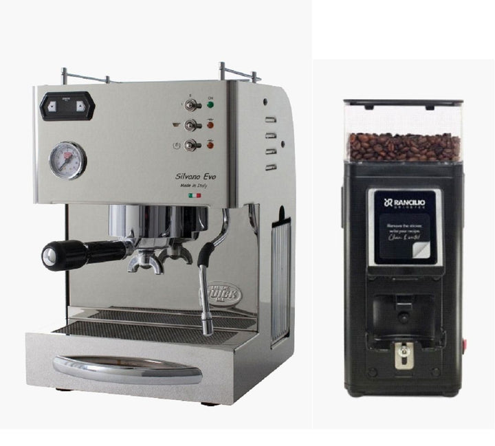 Limited Offer - Quick Mill Silvano Evo with Rancilio Stile SD Coffee Grinder