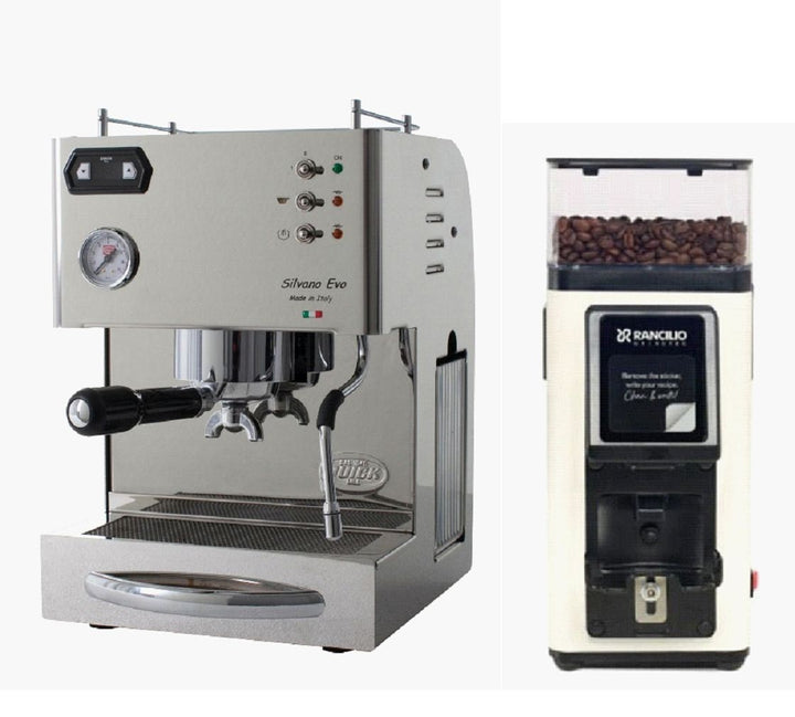 Limited Offer - Quick Mill Silvano Evo with Rancilio Stile SD Coffee Grinder