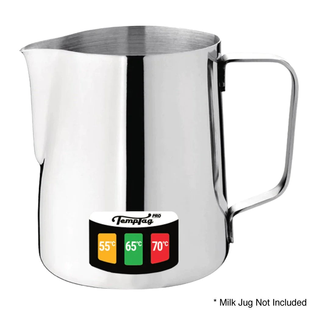 Temptag on jug