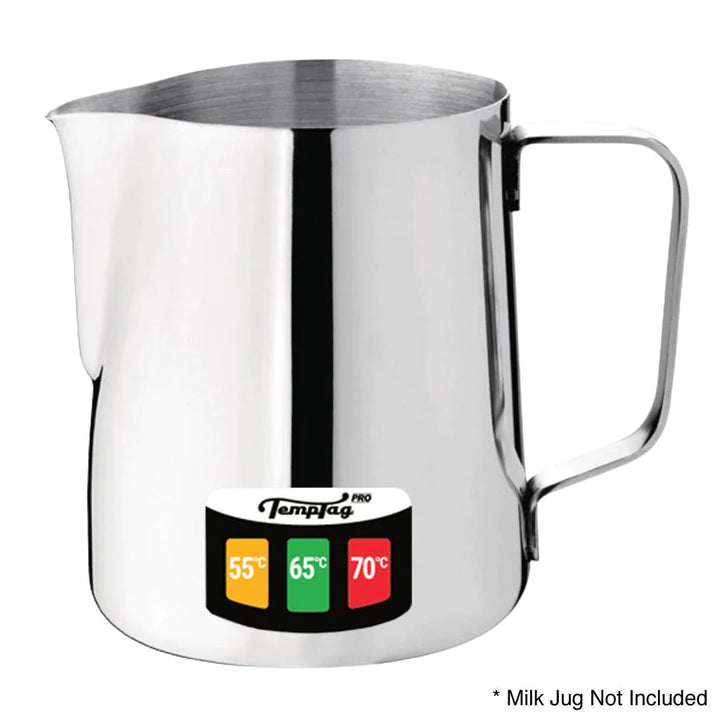 Temptag on jug