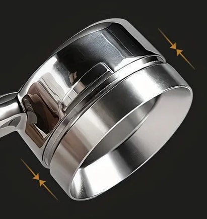 magnetic funnel in portafilter